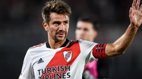 Leonardo Ponzio recibió las felicitaciones de todo el ambiente futbolero.