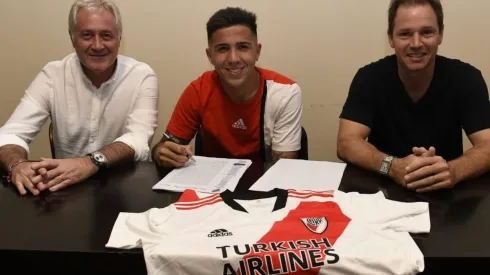 Enzo Fernández renovó su contrato con River hasta diciembre de 2025, su cláusula de salida pasó a ser de 20 millones de euros.