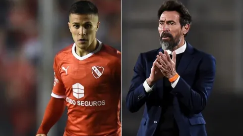 Eduardo Domínguez se refirió a la situación de Fabricio Bustos.