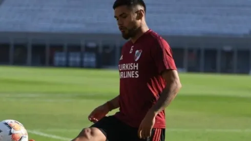 Paulo Díaz no se presentó al entrenamiento de este martes por precaución