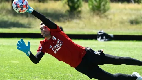 El Pulpo se prepara para defender por quinto año el arco de River.