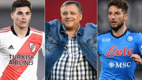 Daniel Bertoni se refirió a las cualidades de Julián Álvarez.