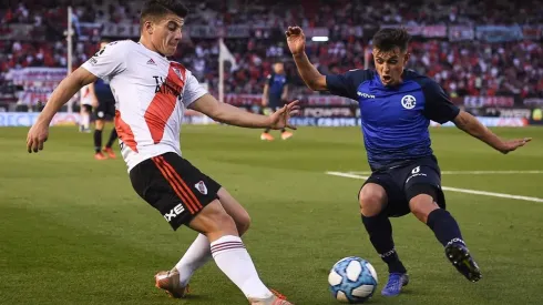 Elías López, futbolista de River que renovó su préstamo con Godoy Cruz, se refirió al futuro de Julián Álvarez, que tendría todo acordado para pasar al Manchester City.