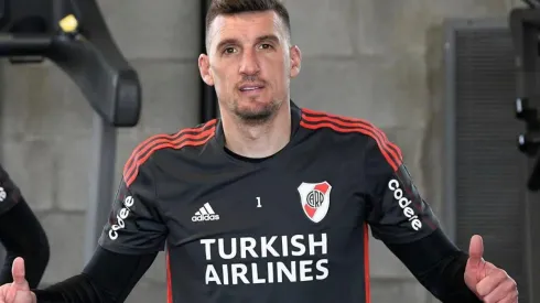 Franco Armani firmó la renovación de su contrato con River hasta fines de 2024.