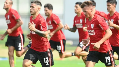 El equipo se prepara para jugar contra Newell's.