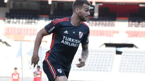 Leandro González Pirez, feliz de estar en River.