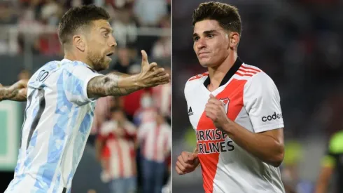 Alejandro Gómez habló del gran momento de Julián Álvarez.