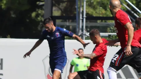 River y Tigre jugaron un amistoso en Ezeiza.