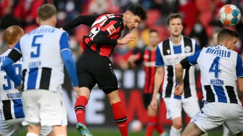 El Pipa marcó su segundo gol consecutivo con el equipo alemán.