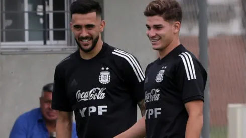 Nico González, delantero de la Fiorentina y la Selección Argentina habló maravillas de Julián Álvarez y contó qué consejo le dio al delantero de River.