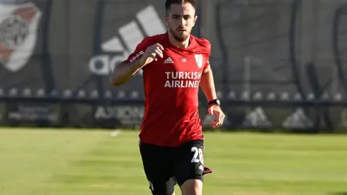 Felipe Peña habló de su recuperación, de la positividad con la que afronta y también de su hermano, que jugó en Reserva ante Gimnasia.