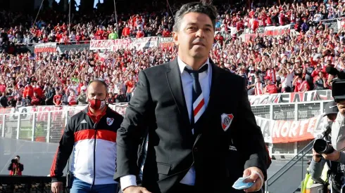 El Muñeco sorprendió con la corbata en el último Superclásico