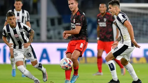 Con la rotación que dispuso Gallardo, Palavecino volvió a jugar desde el arranque.