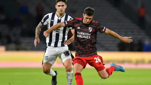 José Paradela no jugó un buen partido, estuvo sumamente errático y Marcelo Gallardo se lo hizo saber.