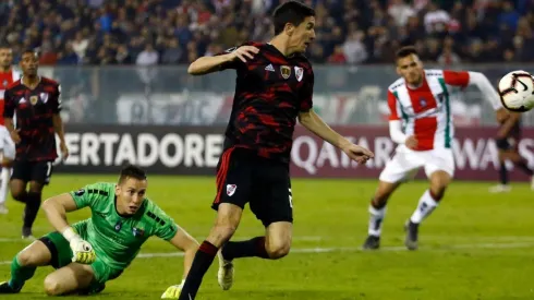La visita a Palestino fue por la fase de grupos de la Libertadores 2019