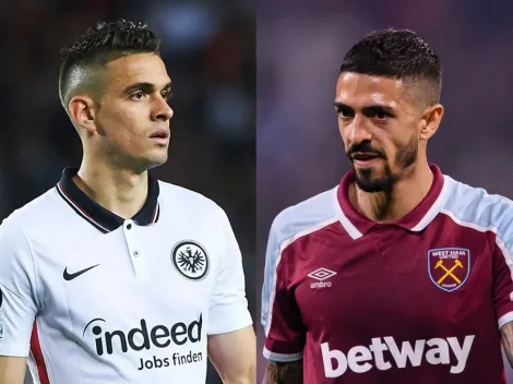 Borré le ganó el duelo a Lanzini en la Europa League