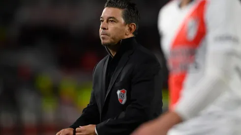 Marcelo Gallardo coincidió con la apreciación del árbitro en la jugada del supuesto penal.