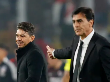 El DT de Colo Colo volvió a llenar de elogios a River