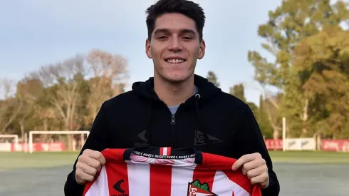 El ahora ex delantero de River tuvo su primer entrenamiento en el Pincha.