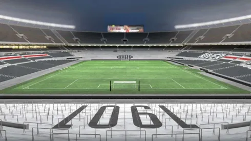 El Estadio Monumental va tomando forma.