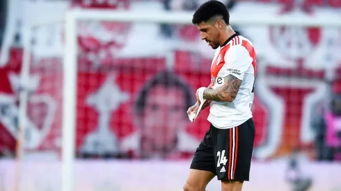 Enzo Pérez salió lesionado en River y encendió las alarmas.