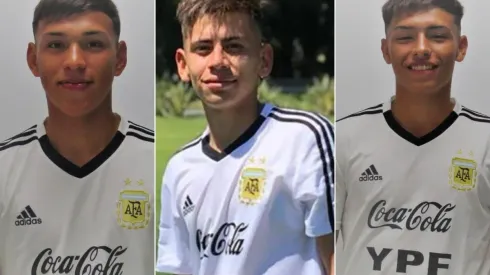 Ulises Giménez, Claudio Echeverri y Agustín Ruberto, convocados al Sub 17.