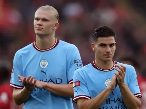 De Haaland para Julián: "Me encanta jugar con él"