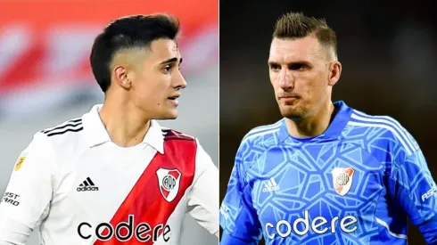 Pablo Solari y Franco Armani se entrenaron diferenciados en el River Camp y son duda para el superclásico del próximo domingo en la Bombonera.