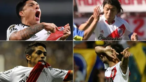 Enzo Pérez en Madrid, el Muñeco en el Monumental, Lanzini en la Bombonera y Scocco en Mendoza.