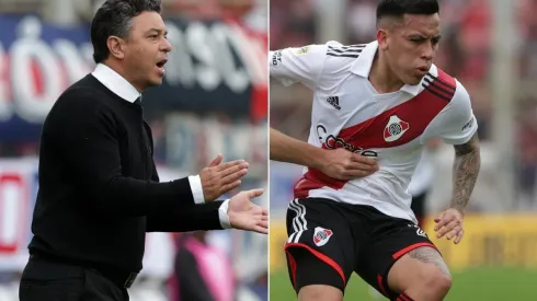 El Muñeco llenó de elogios a Esequiel Barco, que volvió a ser titular ante el Ciclón.