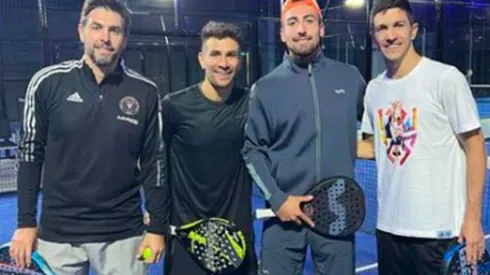 Poroto, Ponzio, Chozas y Nacho.