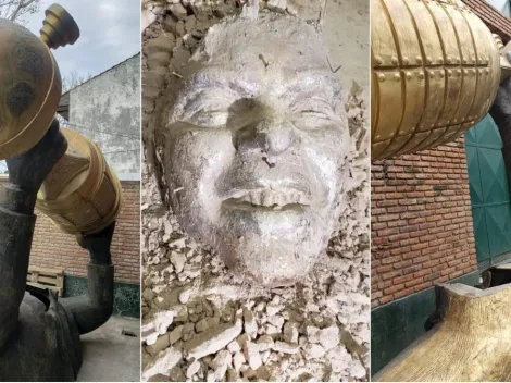 Último paso para la estatua de Gallardo: será inaugurada el 9 de diciembre