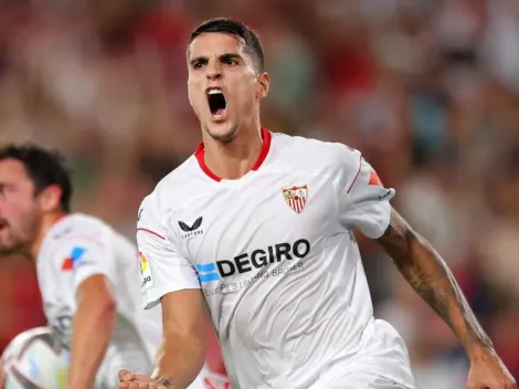 Golazo de Lamela para el empate agónico del Sevilla