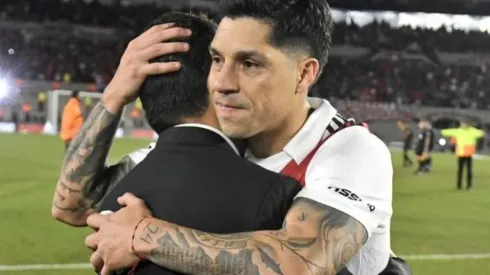 El abrazo que se reeditará este viernes.