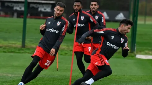 El Más Grande se entrenó esta mañana en Ezeiza.