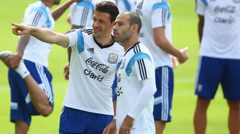 Micho y Masche compartieron plantel en la Selección Argentina que disputó el Mundial 2014.