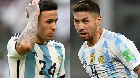 Enzo Fernández y Gonzalo Montiel podrían salir desde el inicio ante México el próximo sábado.