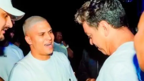 Juanfer y el Muñeco se reencontraron en Colombia.