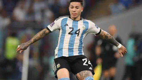 Enzo Fernández volvió a jugar en gran nivel frente a Australia