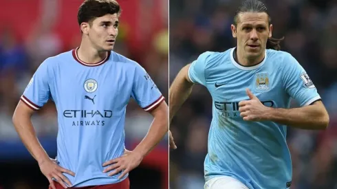 Julián armo el 11 ideal de argentinos de la Premier y en el mismo puso como primer central al DT de River