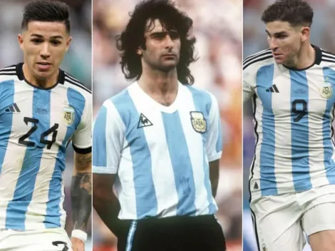 Kempes habló maravillas sobre Enzo y Julián