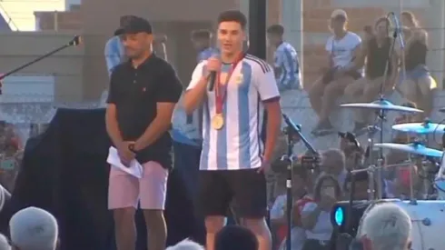 Locura total en Calchín por Julián Álvarez.