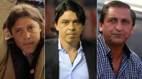 Matías Almeyda, Marcelo Gallardo y Ramón Díaz.
