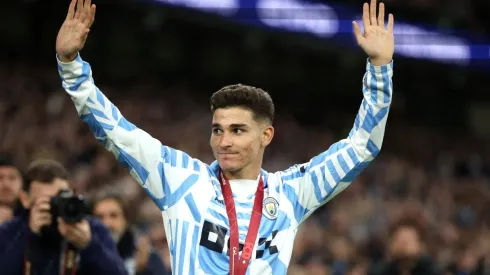 Julián Álvarez se despide del City.