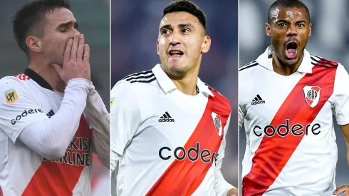 Palavecino, Suárez y De La Cruz, tres casos que preocupan al cuerpo técnico del Más Grande.