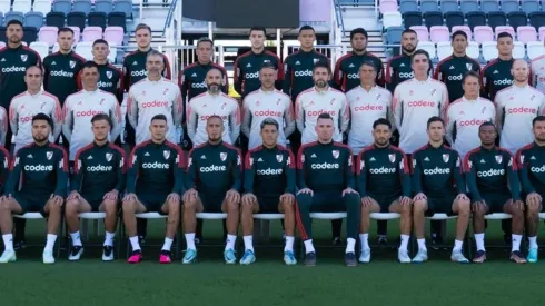 La foto oficial del plantel para este 2023 se sacó en Miami.