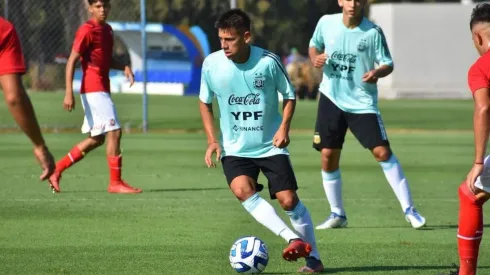 El Diablito Echeverri, unas de las grandes figuras de la Selección Sub 17.