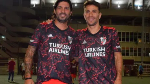 Chori Domínguez y Leo Ponzio.