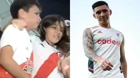 Kranevitter y un gesto hermoso con la nena que regaló el short de Elías Gómez.
