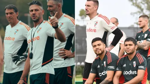 El Millonario entrenó en Ezeiza con el regreso de tres futbolistas de selección.